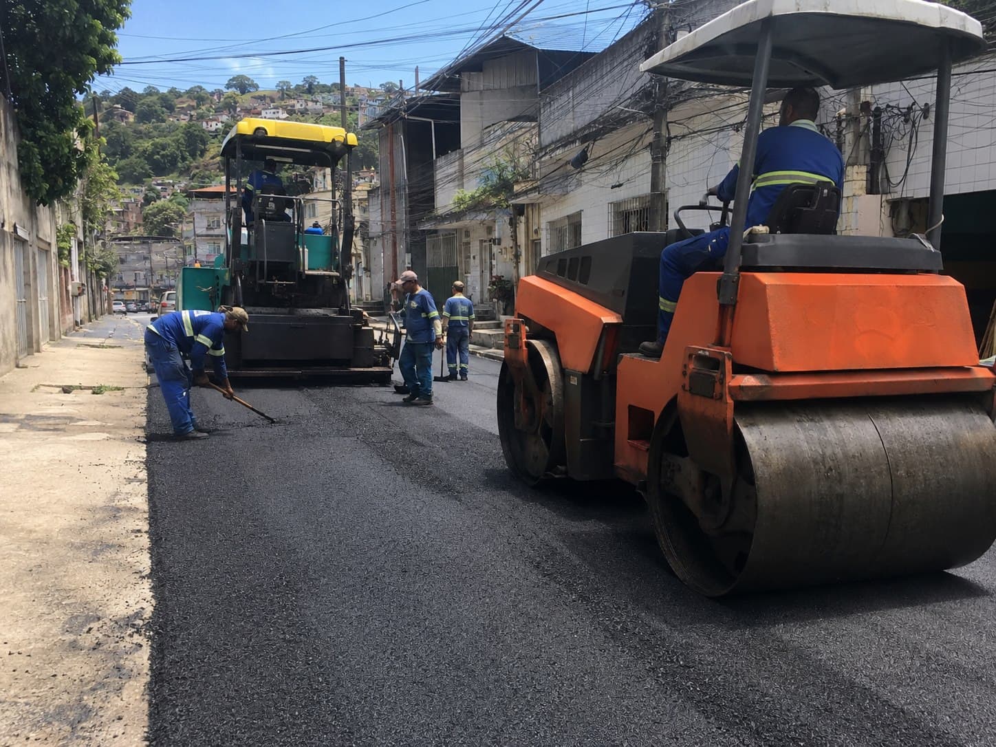 Obra da Cairuru Construtora em Taquara — Rio de Janeiro