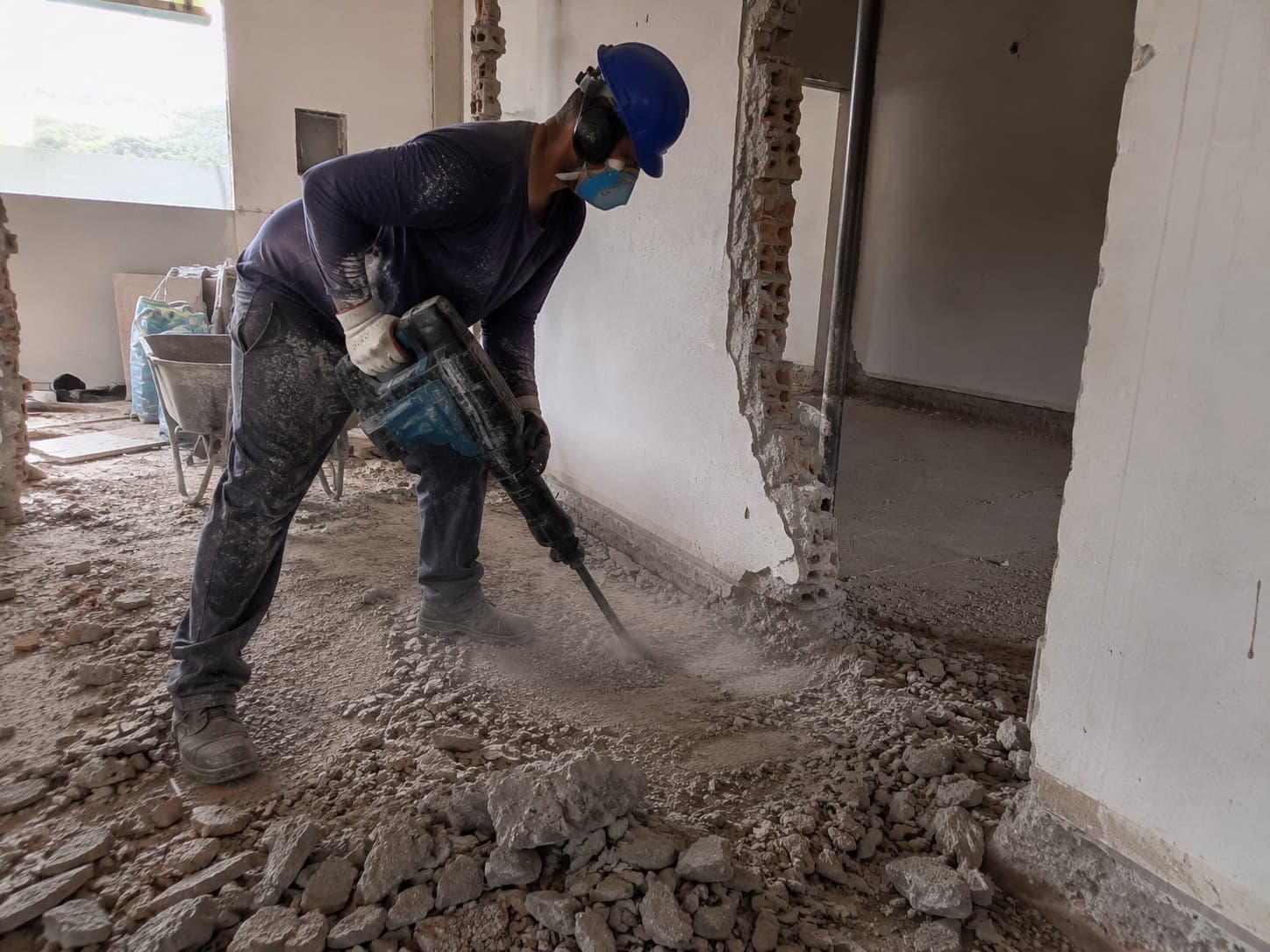 Obra da Cairuru Construtora em Botafogo — Rio de Janeiro