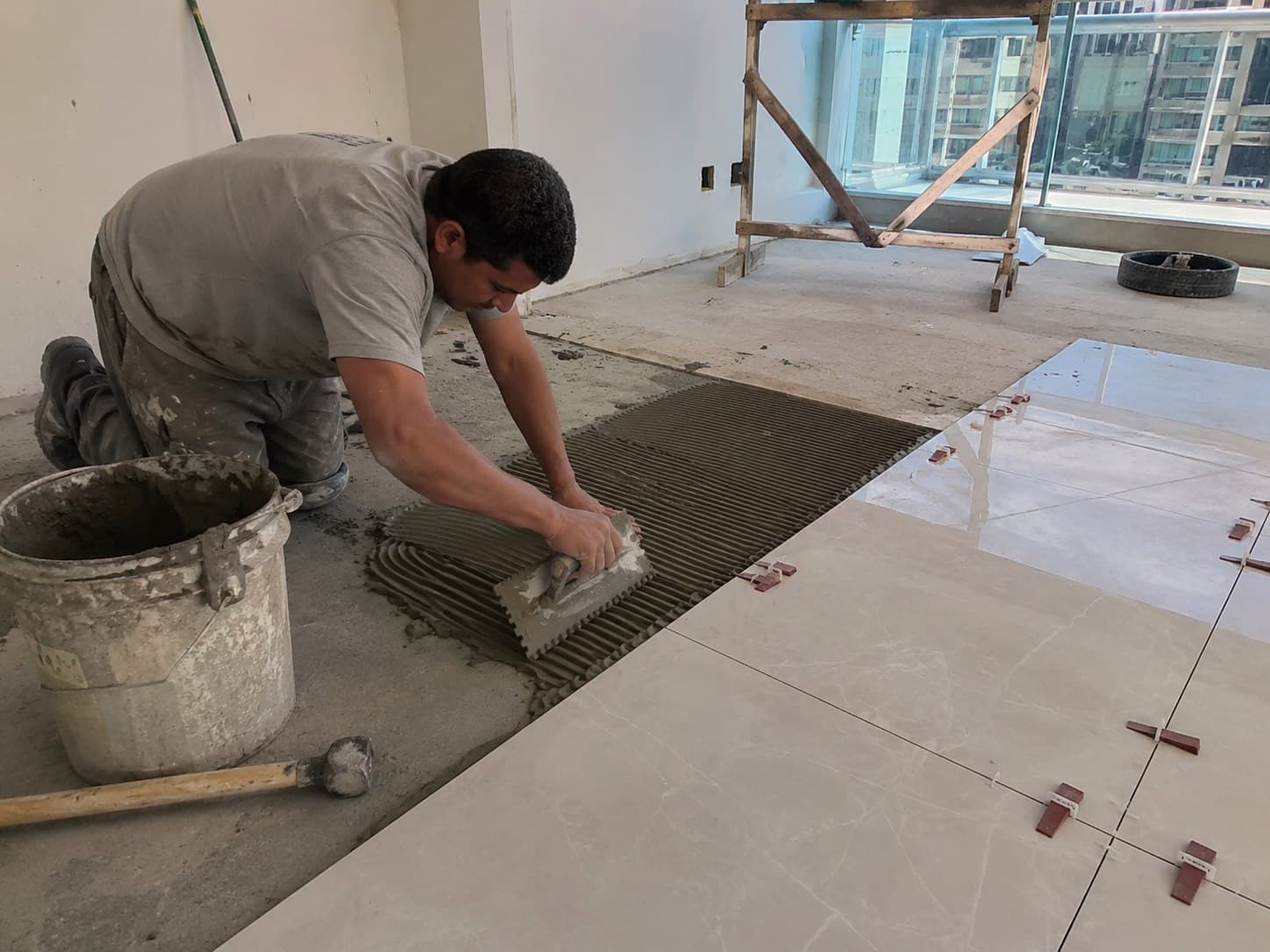 Obra da Cairuru Construtora em Méier — Rio de Janeiro